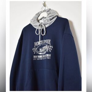 Men's Navy Blue Hoodie